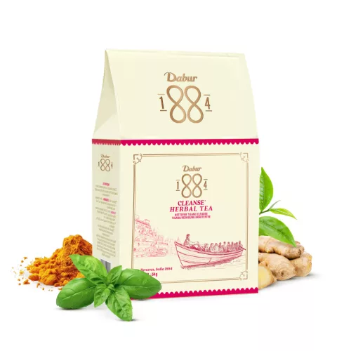 Dabur 1884 Tiszta Kezdet gyógynövényes tea 54 g