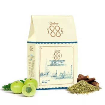 Dabur 1884 Könnyű Emésztés gyógynövényes tea 54 g