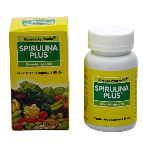 Garuda Ayurveda Spirulina Plus vegetáriánus kapszula 60 db/doboz