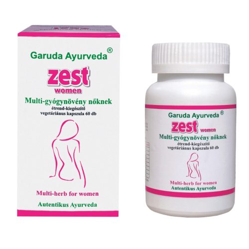 Garuda Ayurveda Zest Women herbal vegetarian capsules 60 pcs