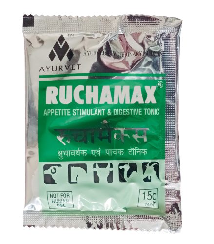 Ruchamax herbal premix to support and optimise digestion and rumen functions 15 gr