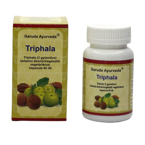 Garuda Ayurveda Triphala vegetarian capsules, 60 pcs