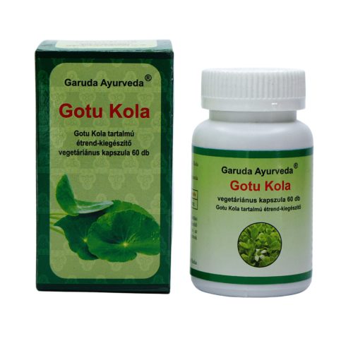 Garuda Ayurveda Gotu Kola vegetarian capsules, 60 pcs