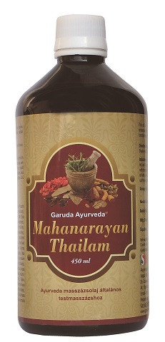 Garuda Ayurveda Mahanarayan masszázsolaj 450 ml