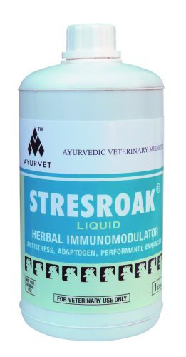 Stresroak herbal immune-booster and stress-reliever liquid 1 liter