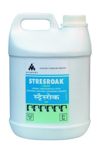 Stresroak herbal immune-booster and stress-reliever liquid 2 liter