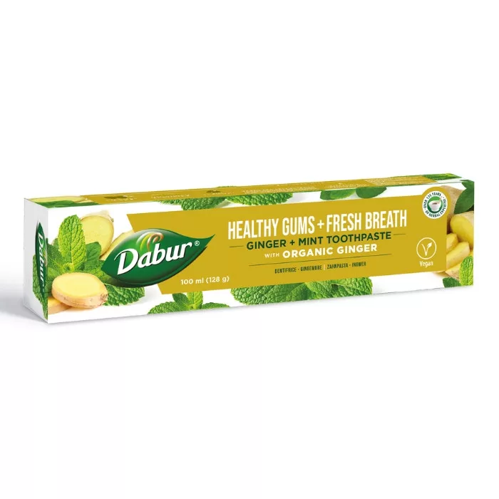 Dabur Ginger Mint Healthy Gums & Fresh Breath toothpaste 100