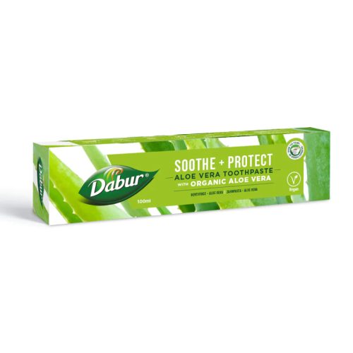 Dabur Herbal Fluoride Free Toothpaste with Organic Aloe Vera, 100 ml