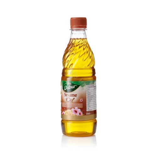 Dabur Cold Pressed 100% Sesame Oil, 500 ml