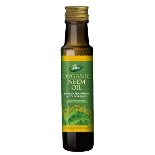 Dabur Organic Neem Oil for Hair- and Skincare, 100 ml