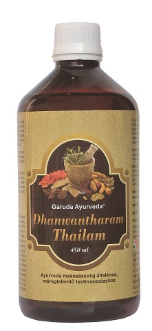 Garuda Ayurveda Dhanwantharam masszázsolaj 450 ml