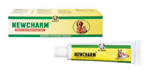 Newcharm wound healing, exfoliating gel for pets, 25 gr 