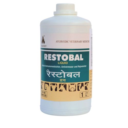 Restobal immune boosting, anti-stress, vitality enhancing herbal oral liquid, 1 litre